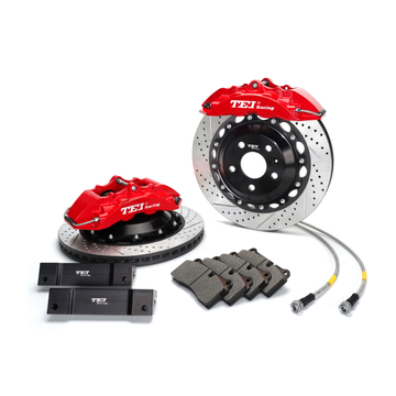 TEI Front P40NS+ 4 Pot Caliper With High Carbon Content Iron Disc Big Brake Kit