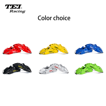 TEI Front P60NS 6 Pot Split Forged Caliper With High Carbon Content Iron Disc Big Brake Kit